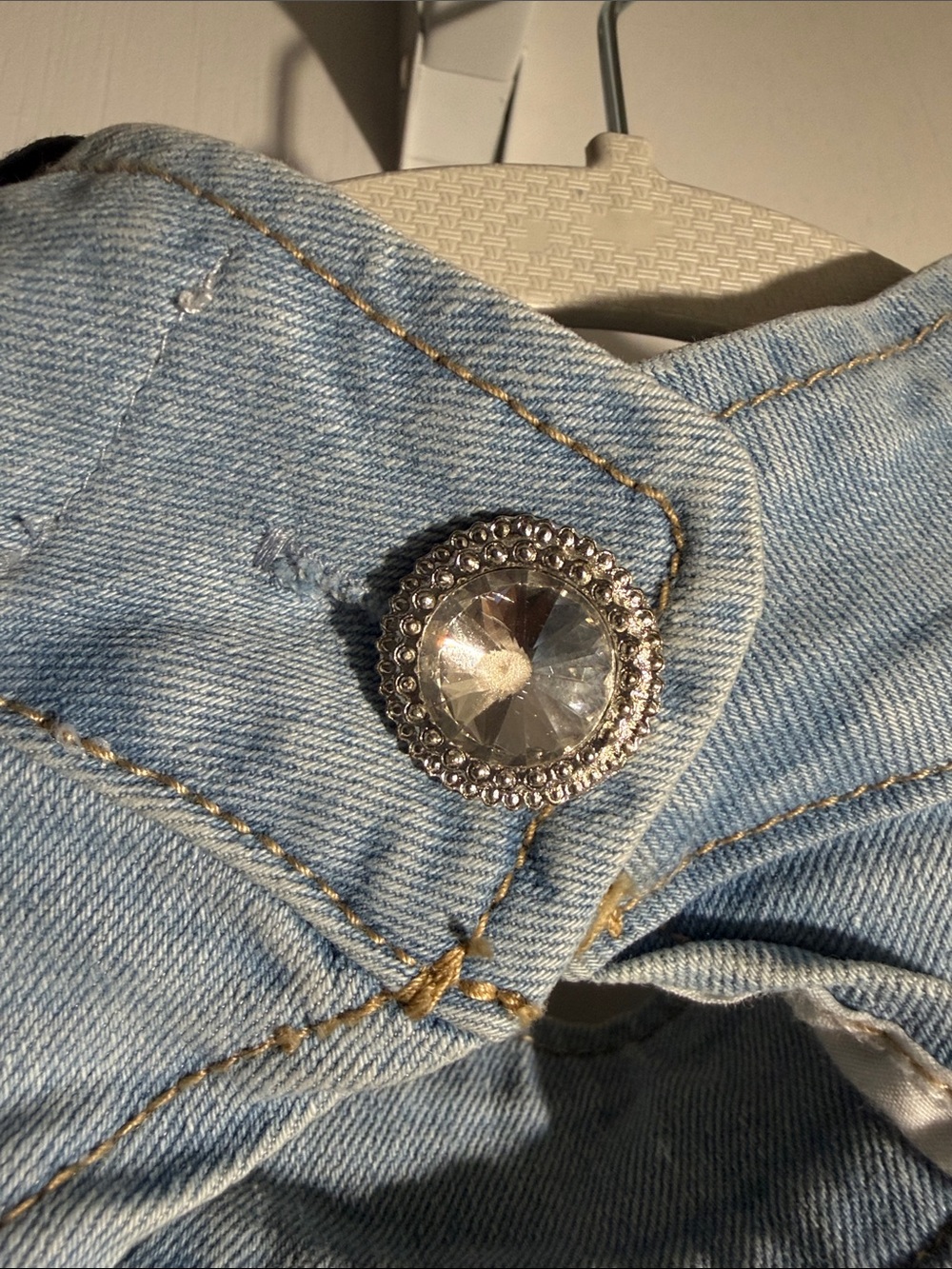 Denim Mini Dress - Picture 10 of 11
